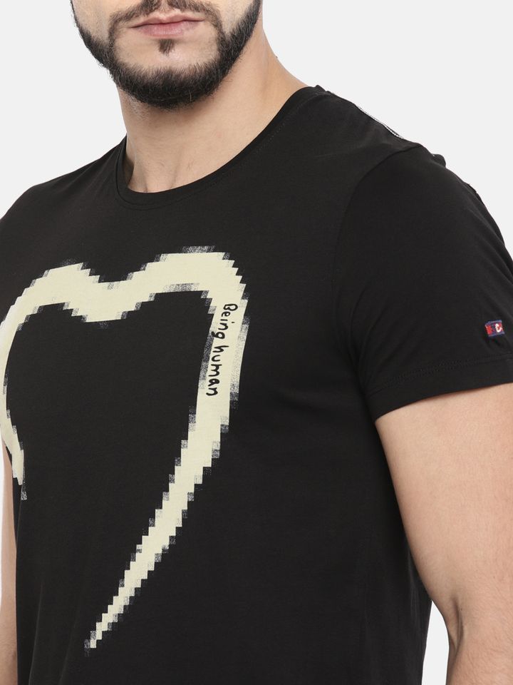 Printed Round Neck Pure Cotton 