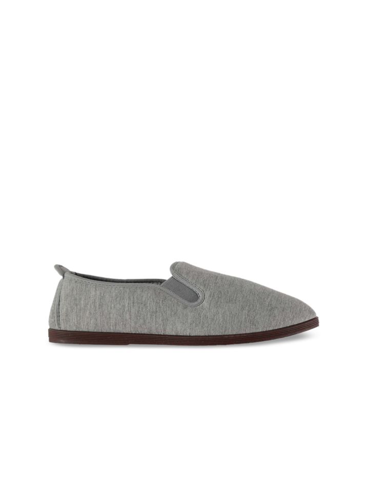 Slazenger Mens Slip On Canvas Shoes