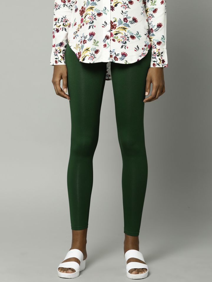 Marks and online spencer green tights