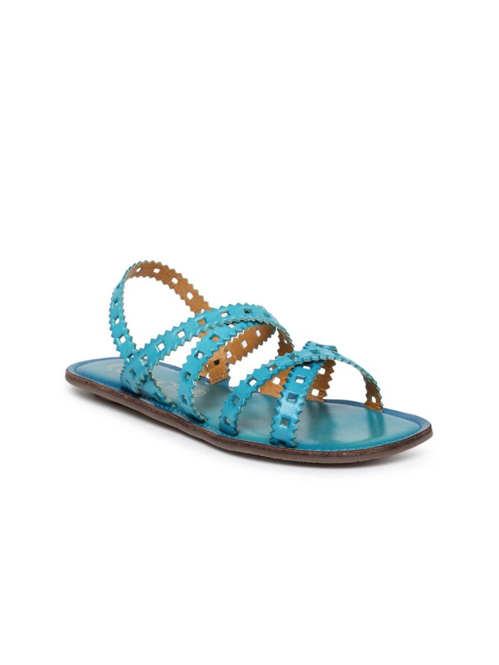 Catwalk blue flats best sale