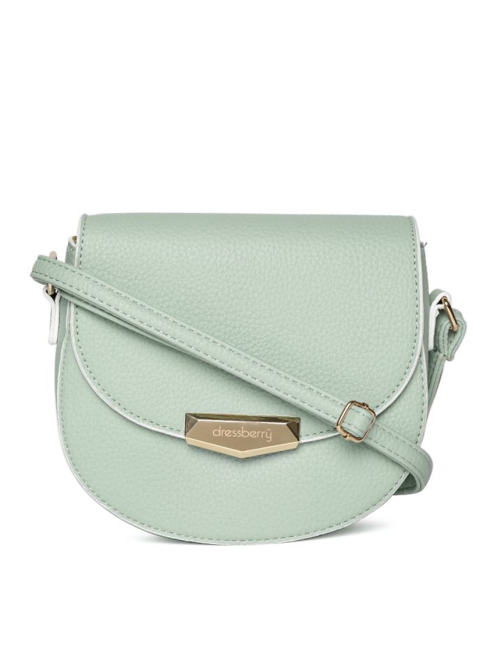 dressberry mint green sling bag