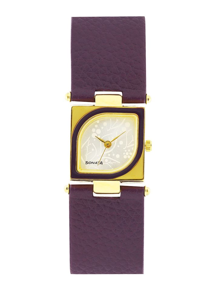Buy Sonata Women Silver Toned Dial Watch ND8919YL03A Watches for