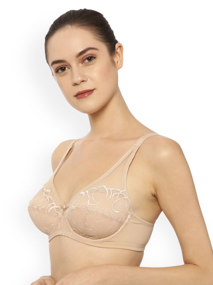 Buy Triumph Flower Passione Style Wired Padded Delicate Lace Big Cup Bra -  Bra for Women 7340728