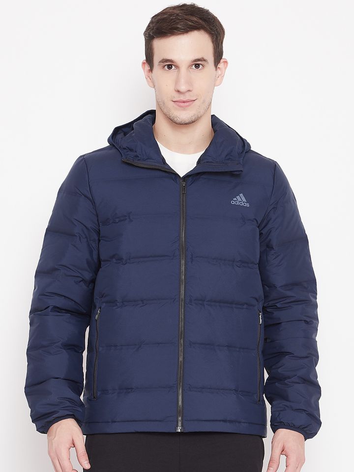 adidas helionic hooded down jacket