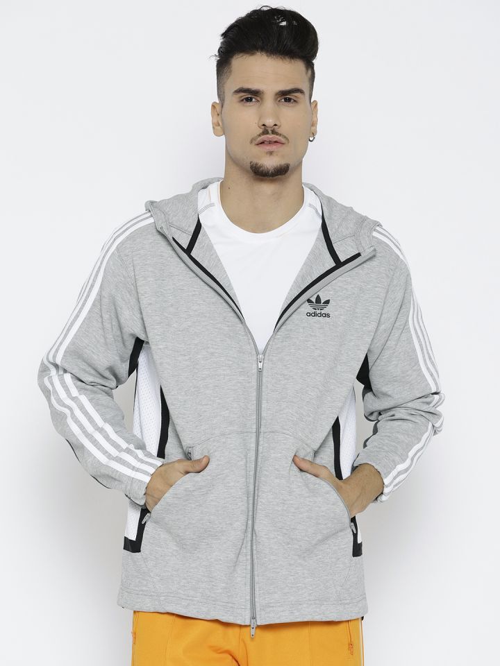 Buy ADIDAS Originals Men Grey Melange Navy Blue 2020 BYW