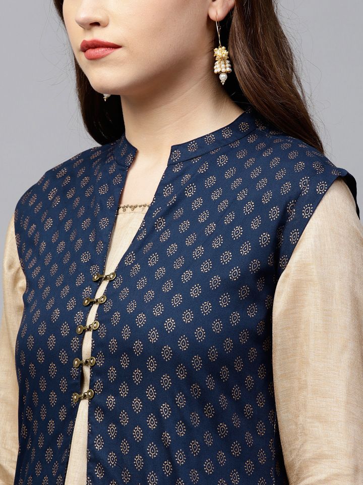 Ethnic sales jacket myntra
