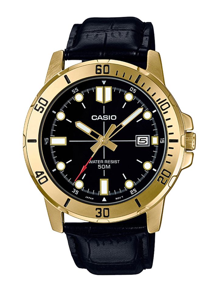 Buy CASIO Enticer Men Black Dial Analog Watch MTP VD01GL