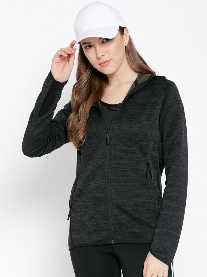 ADIDAS Women Black Freelift Climaheat Training Sweatshirt