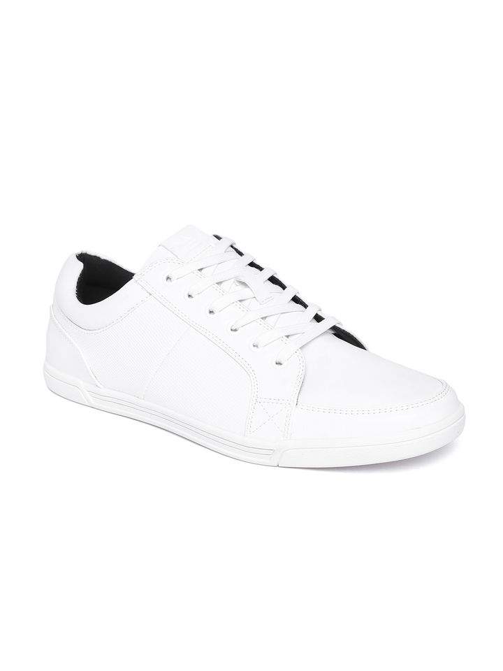 aldo sneakers white