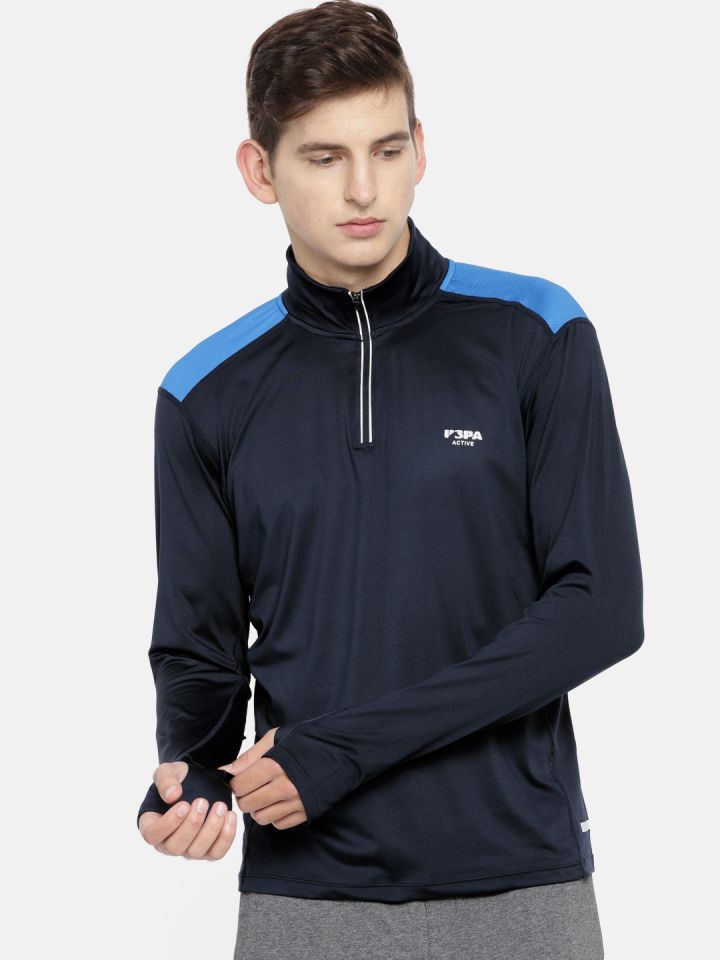 thumb hole t shirts myntra