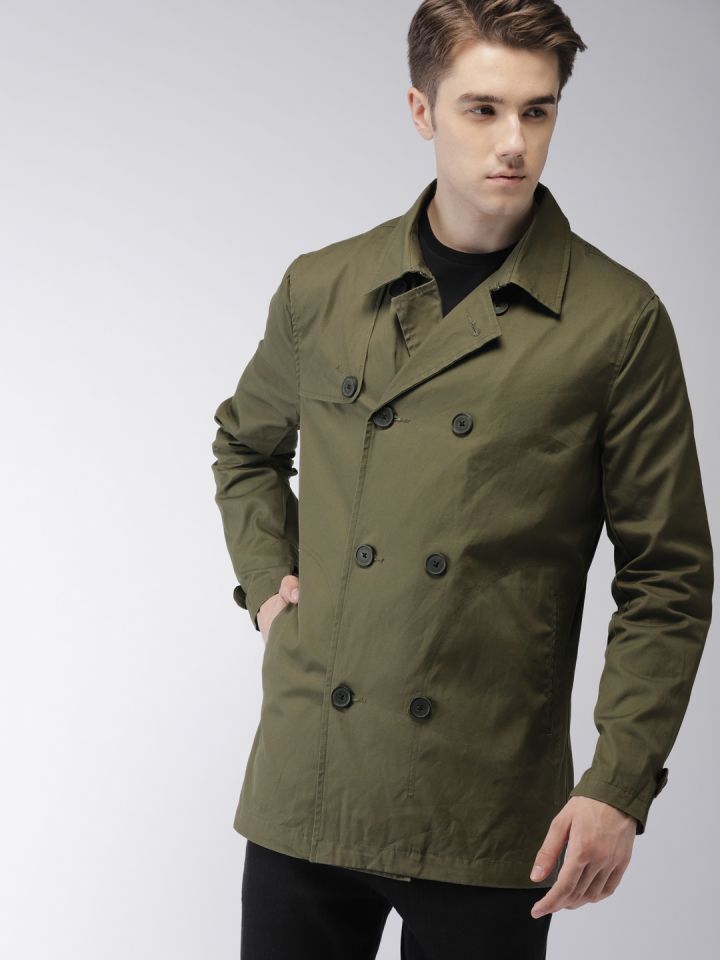Forever 21 sale trench coat mens