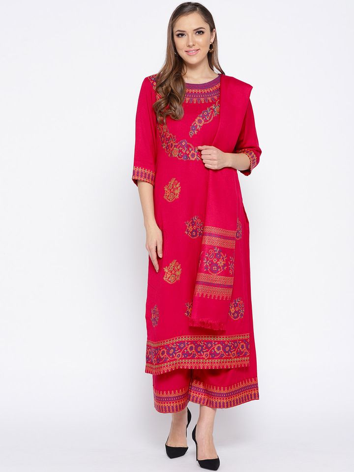 Myntra woolen suit clearance