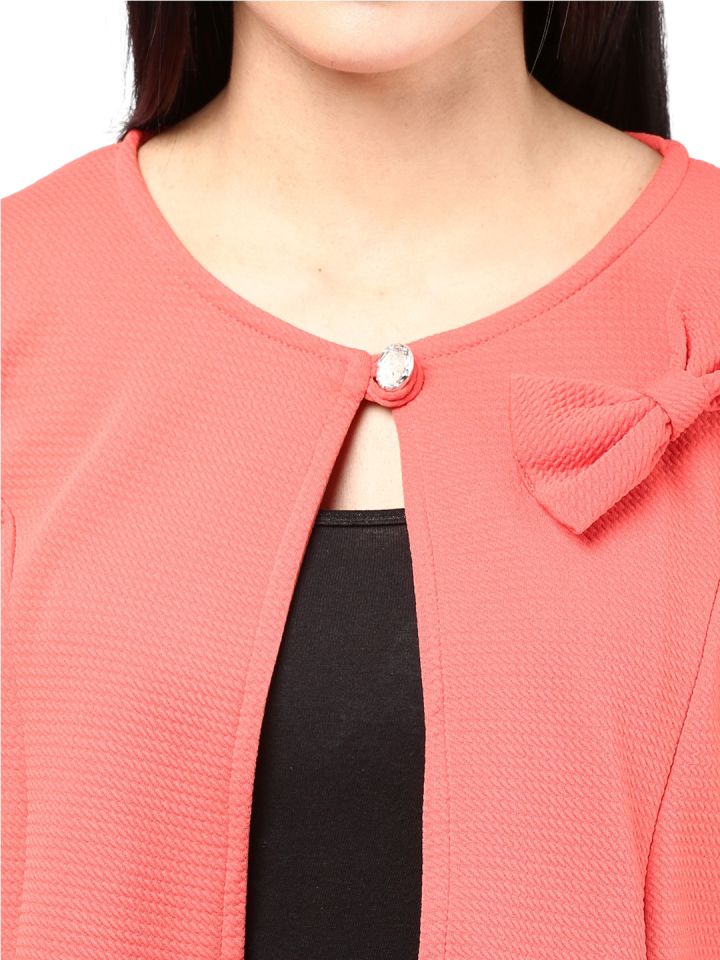 Peach sale bolero jacket