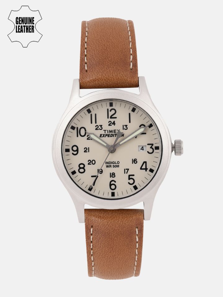 Buy Timex Unisex Beige Analogue Watch TW4B11000 Watches for