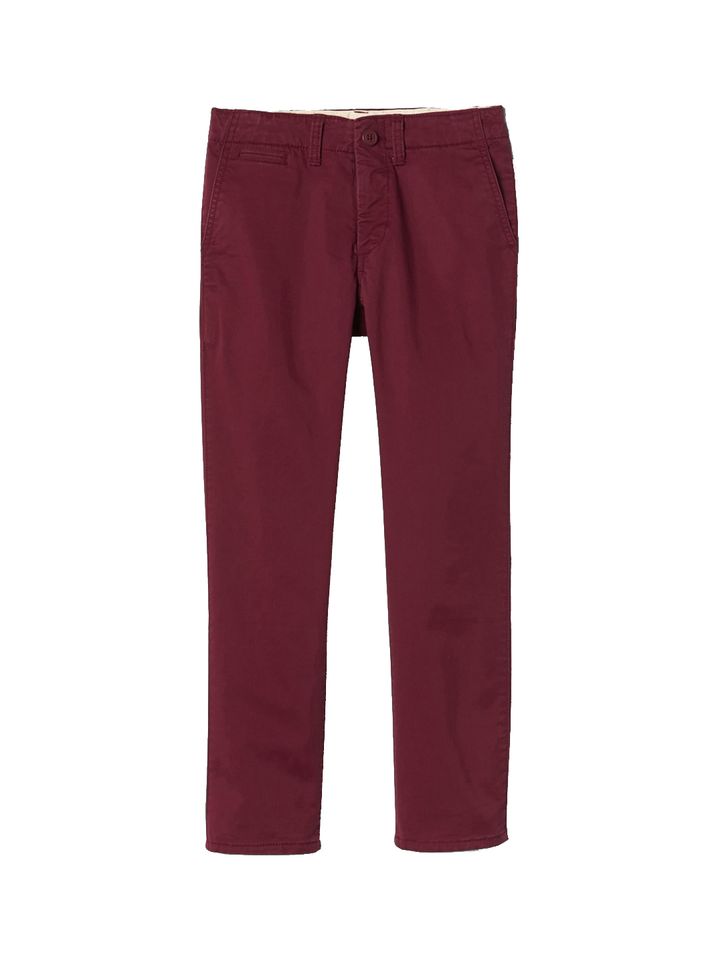 gap maroon pants
