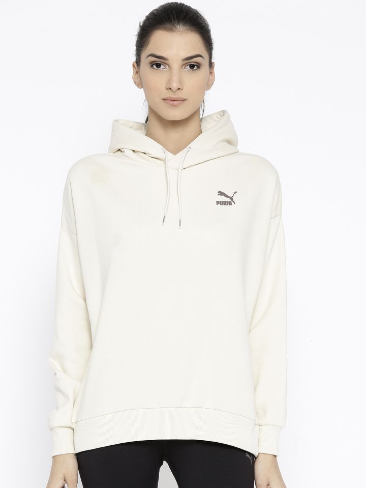 Puma white sweatshirt top