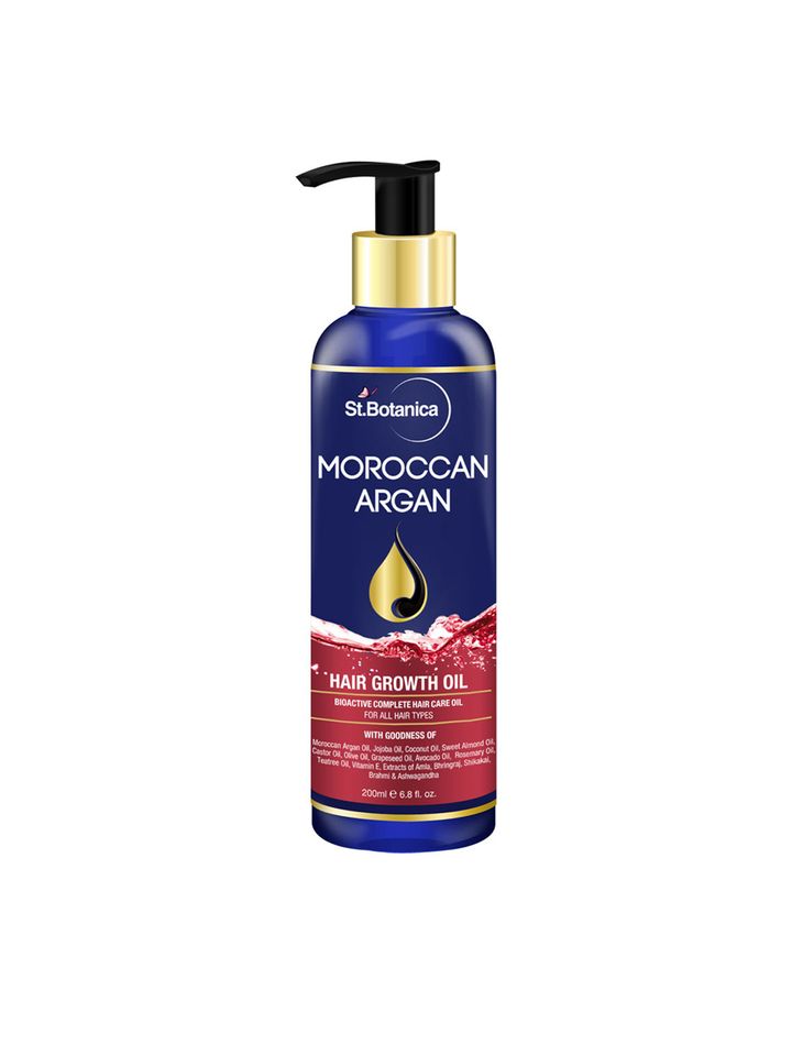 Buy St Botanica Moroccan Argan Hair Growth Oil 200ml Hair Oil For Unisex 7476980 Myntra