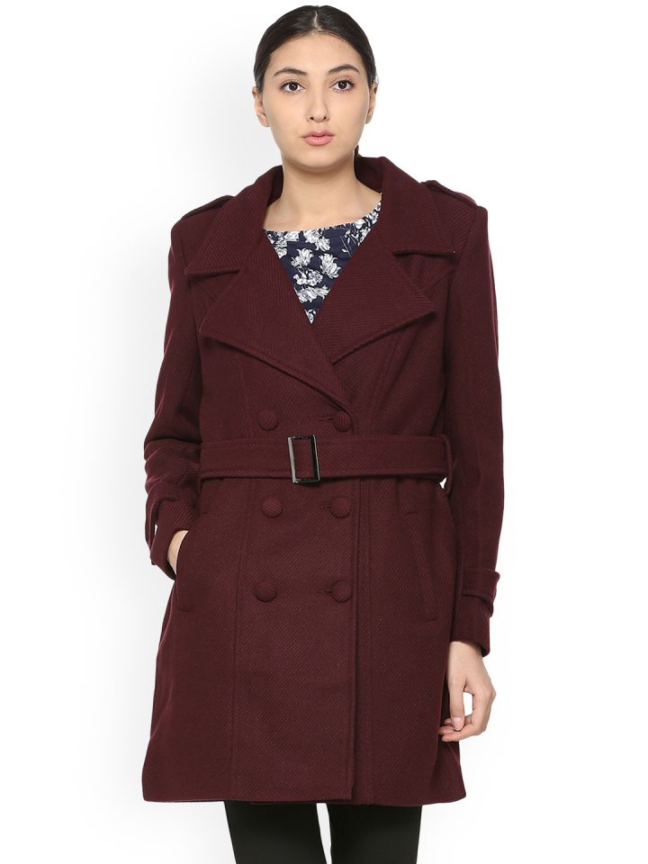 Van heusen trench coat top