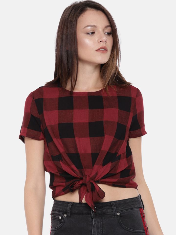 maroon top forever 21