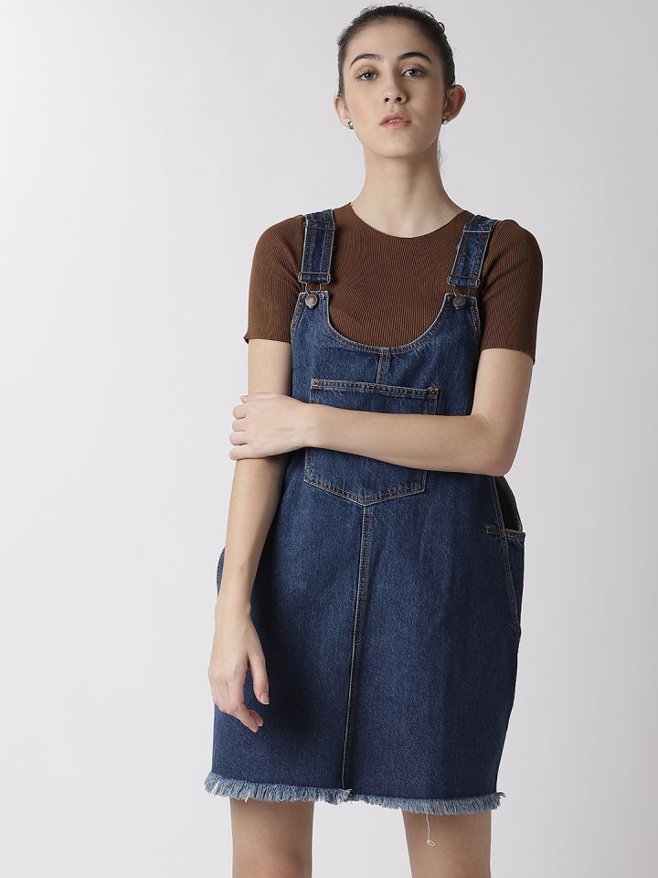 Pinafore cheap dress myntra