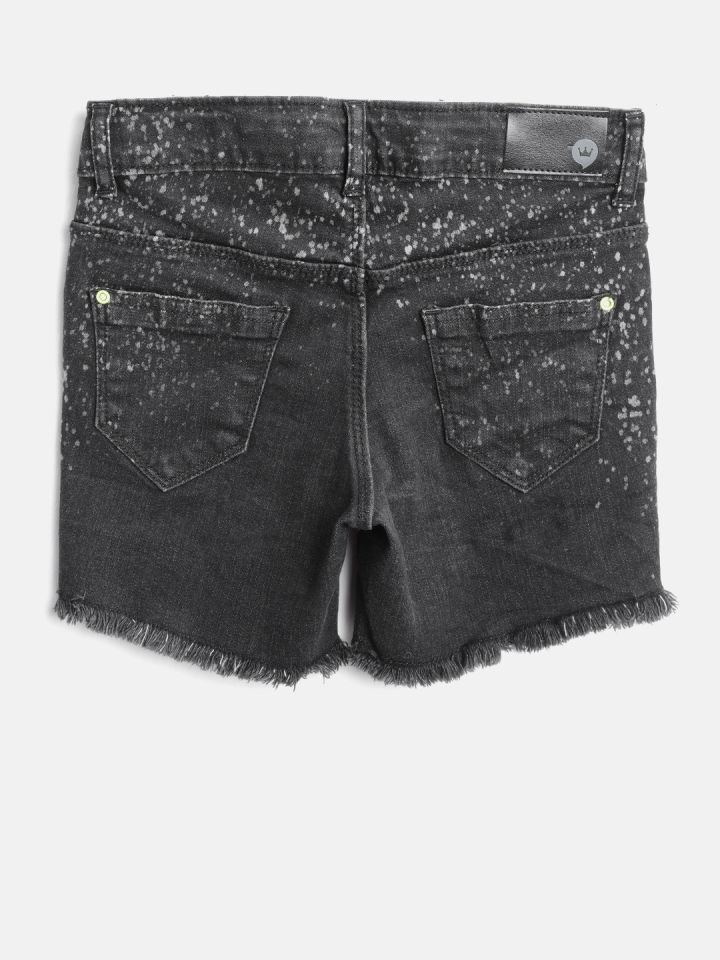 myntra denim shorts
