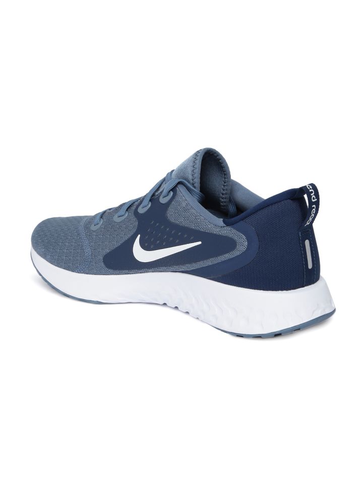 Nike legend react white blue sales