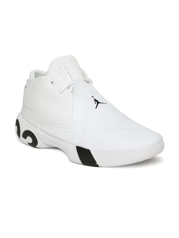 Buy Nike Men White Synthetic Mid Top 