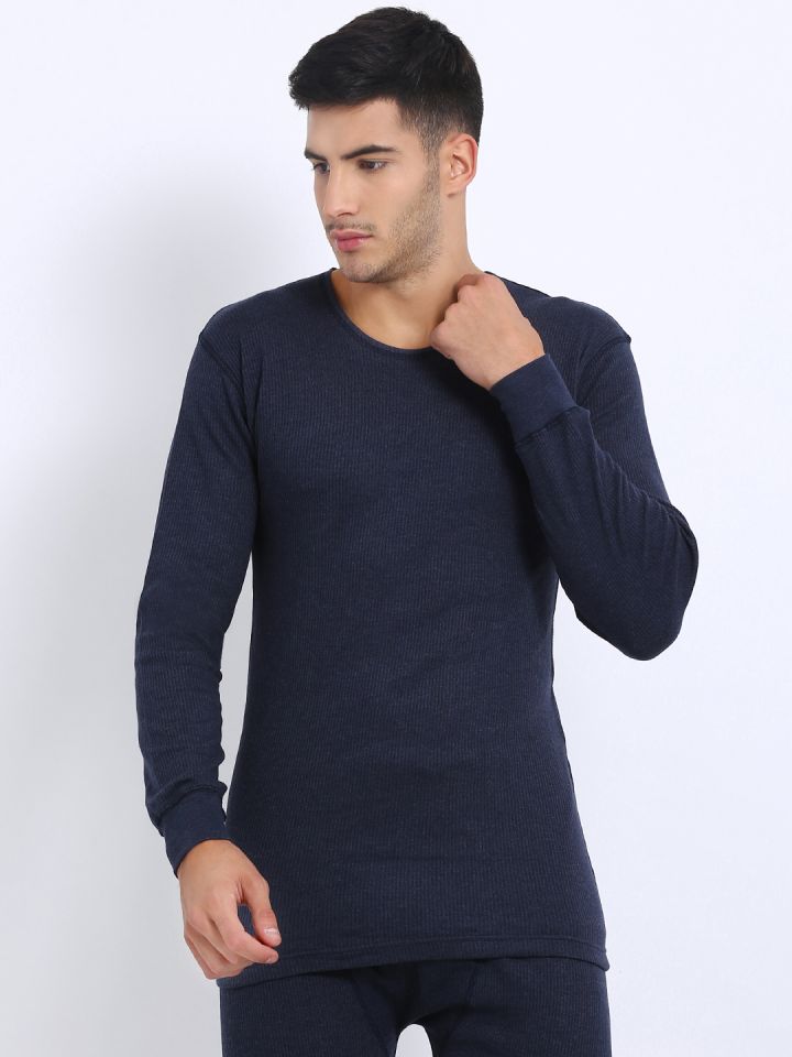 Navy blue sales thermal top
