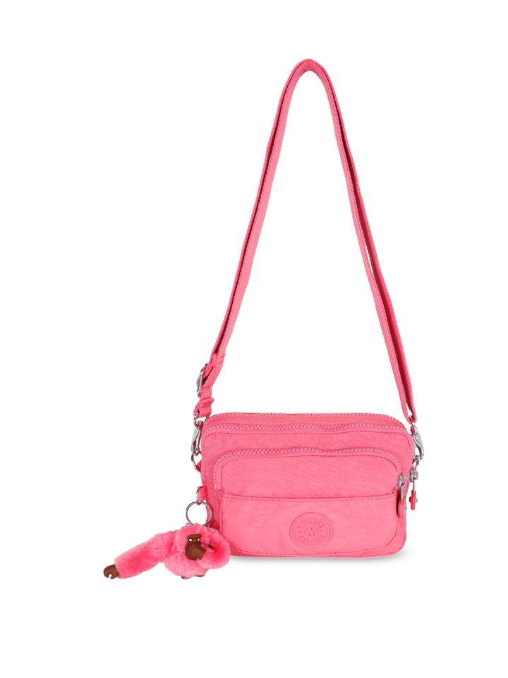 Kipling sling on sale bag pink