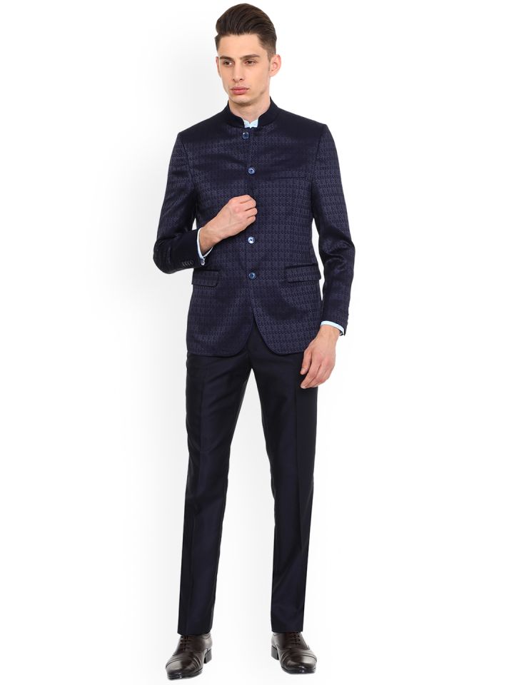 Van heusen online bandhgala suits