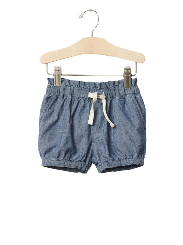gap chambray shorts