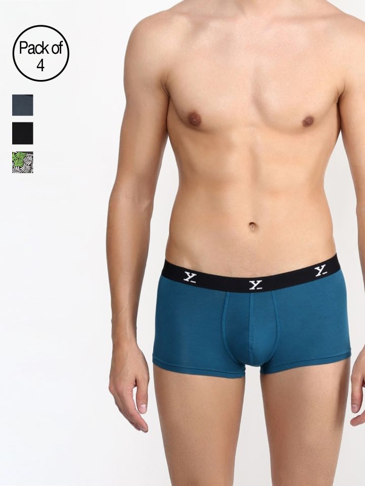 Classic Style Micro Modal Ultra Soft Trunks Dual Pouch Men's