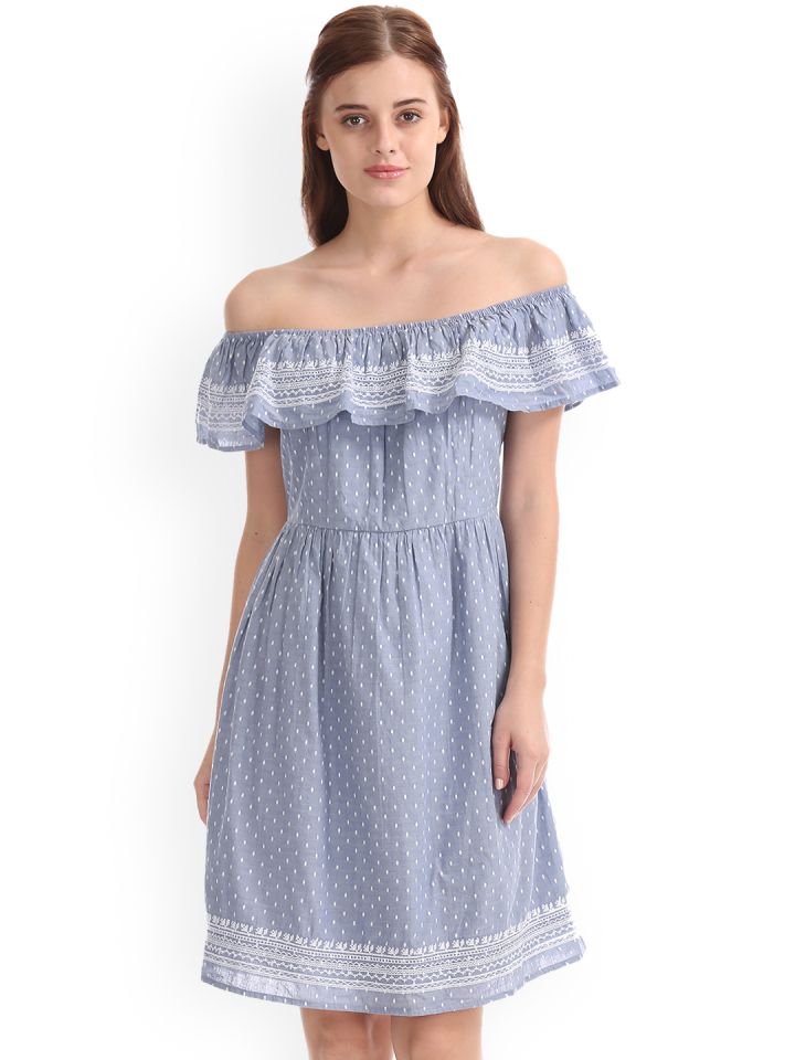 gap off the shoulder dress