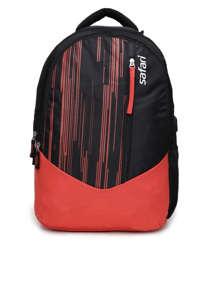 Safari red backpack top