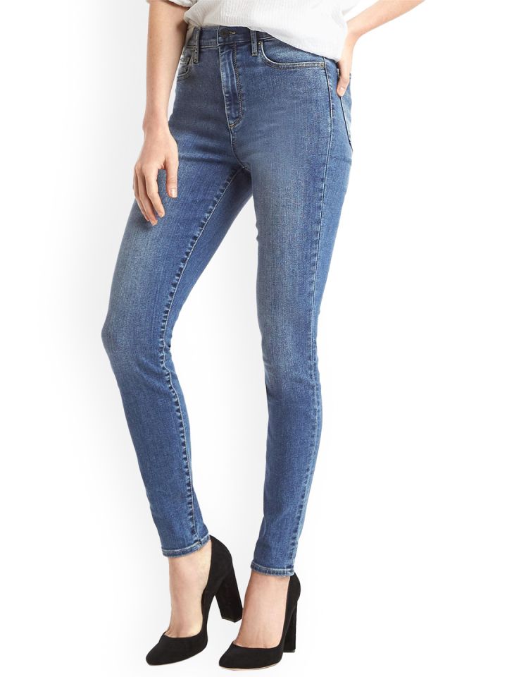 gap true skinny high rise jeans