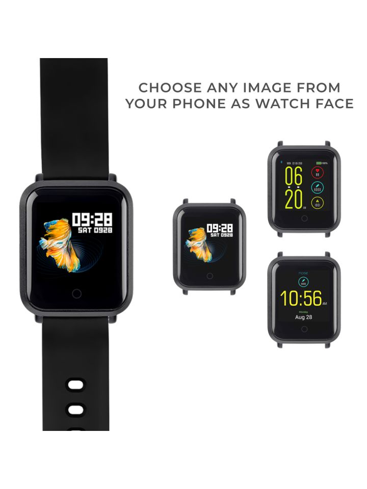 Noise Unisex Colorfit Pro Smartwatch Classic Jet Black