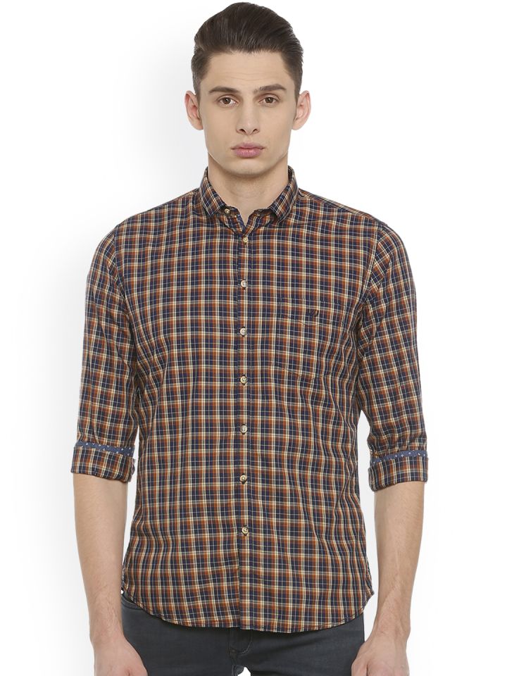 van heusen casual shirts