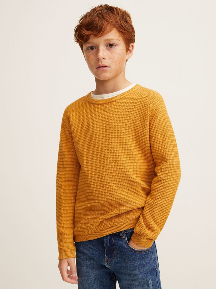 Kids sales yellow sweater