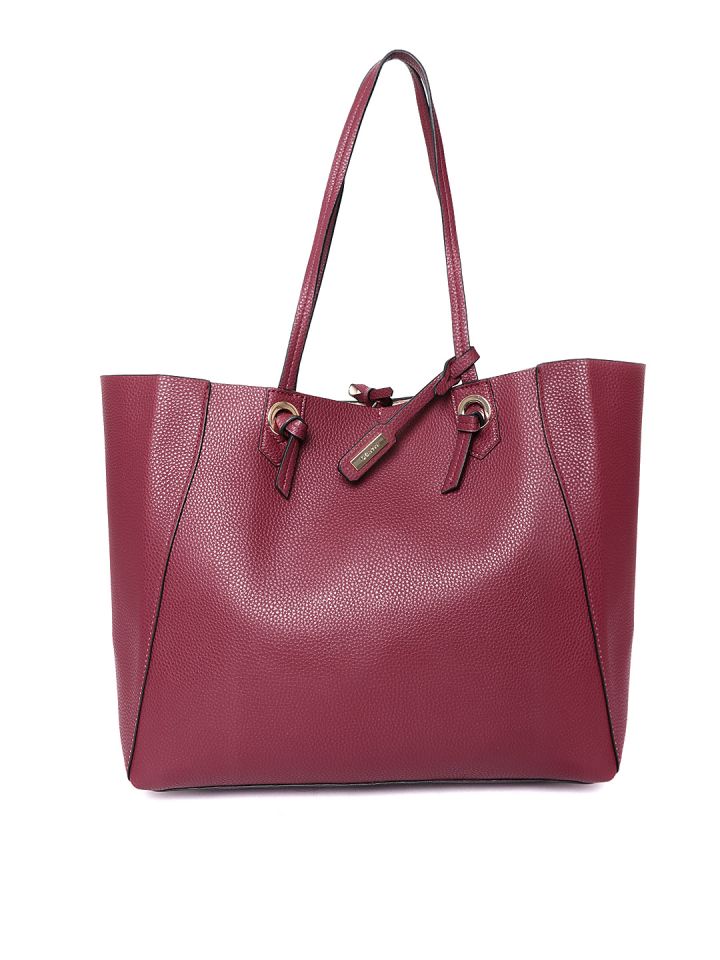 Mango maroon solid shoulder bag store