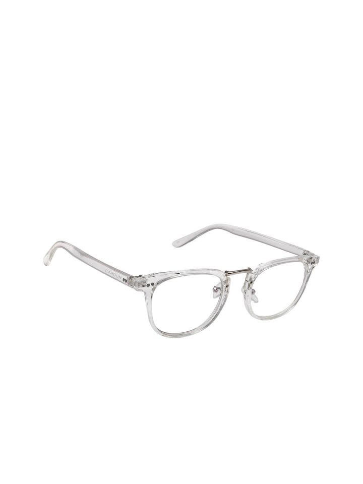 Buy Cardon Transparent Solid Full Rim Wayfarer Frames