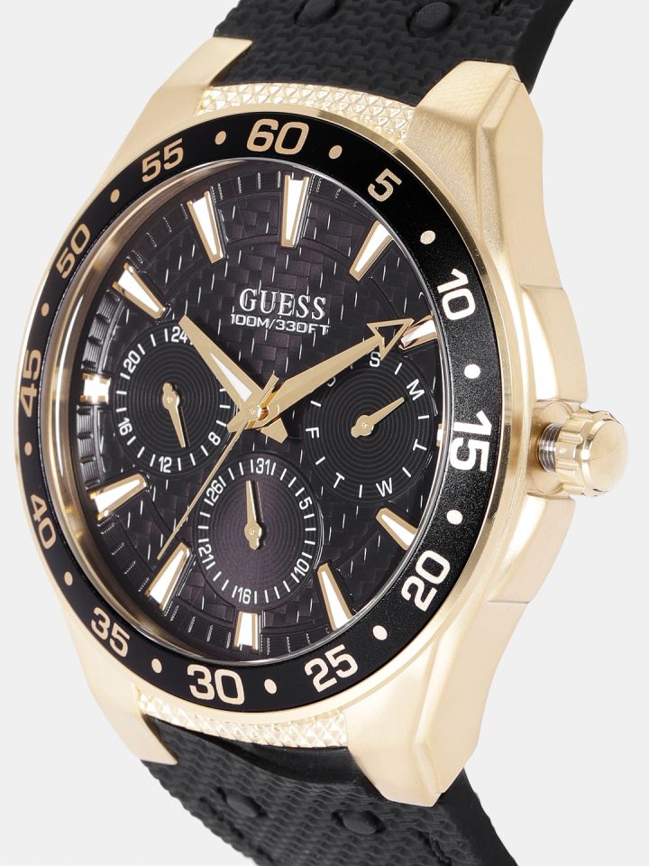GUESS Men Black Analogue Watch W1171G2