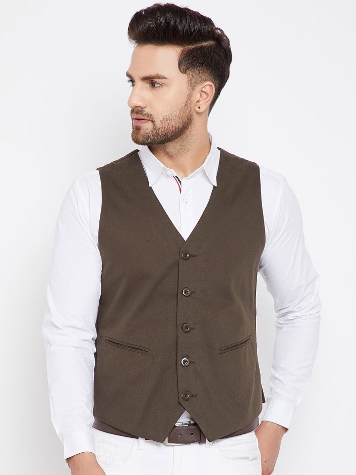 Waistcoat myntra hotsell