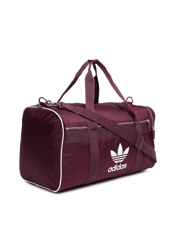 Maroon adidas clearance duffle bag