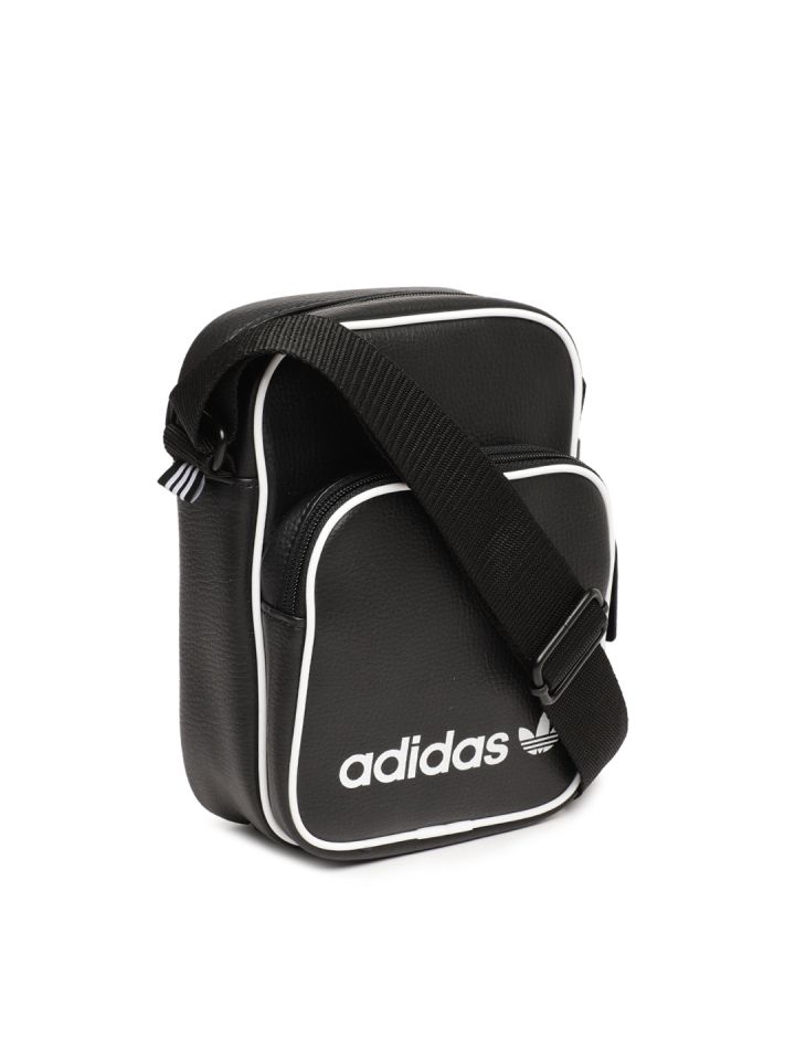 Buy Adidas Originals Black Solid Sling Bag Handbags For Unisex