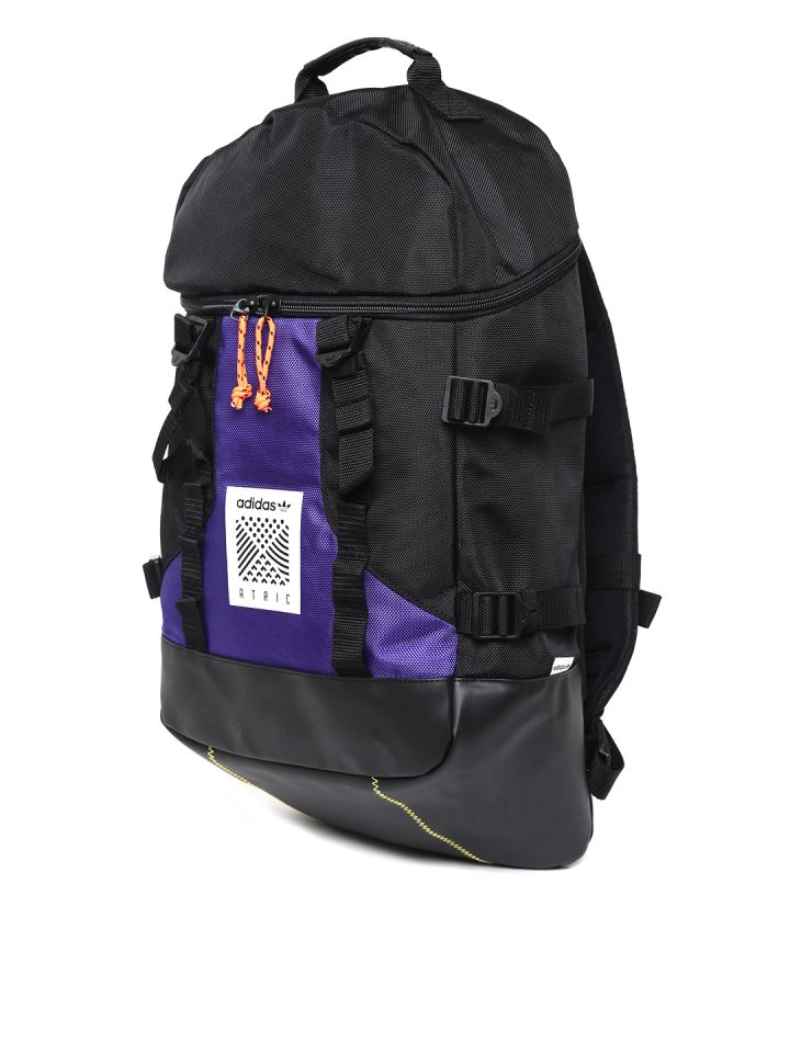 Buy Originals Unisex Black Purple Artic L Colourblocked Laptop Backpack - Backpacks for Unisex 7587125 | Myntra