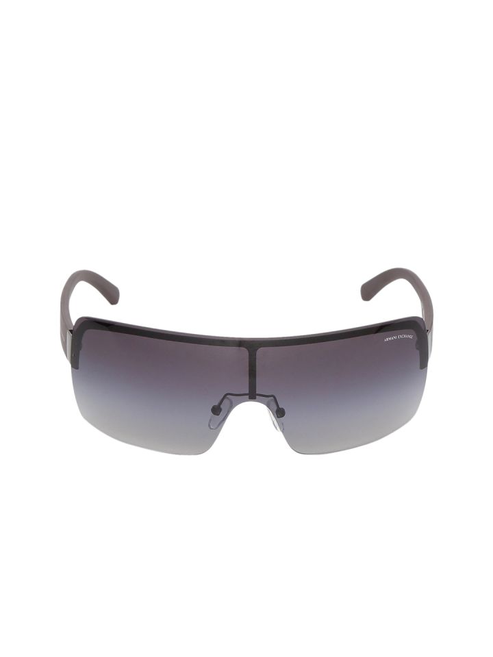 Armani exchange on sale shield sunglasses