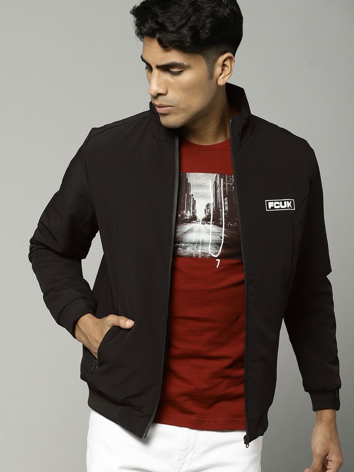 Solid Bomber - Jackets for Men 