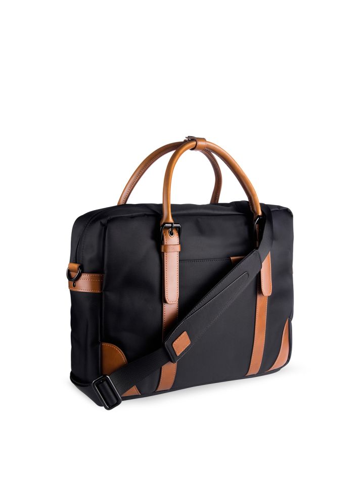 Buy Scarters Unisex Black Solid Splash Proof Laptop Bag Laptop