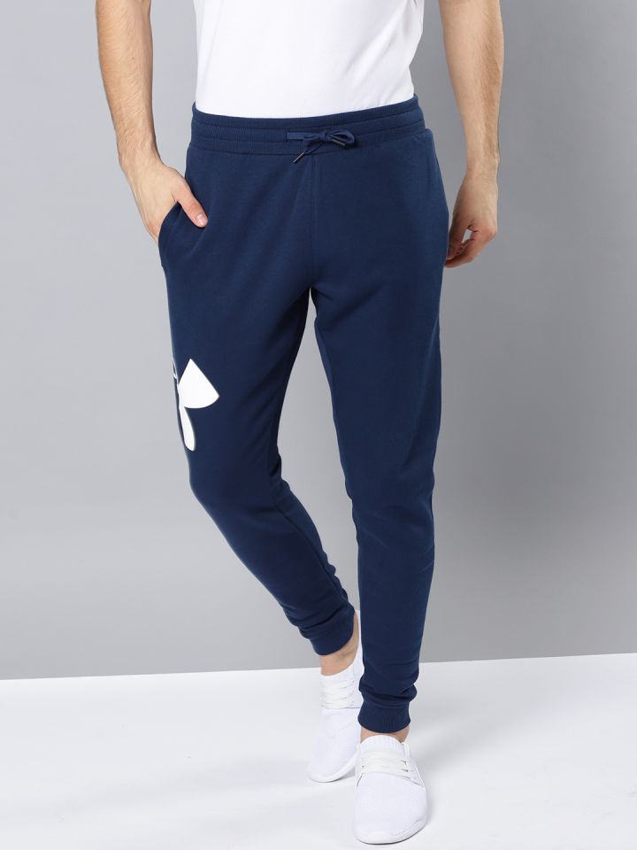 Ua rival fleece logo sale joggers