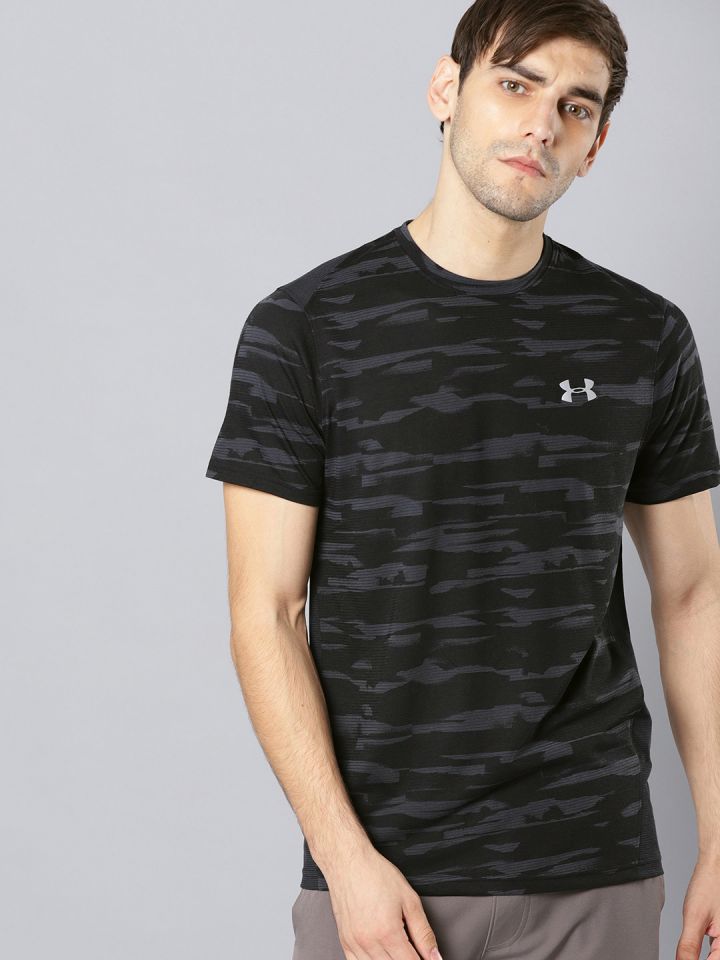 black mesh t shirt mens